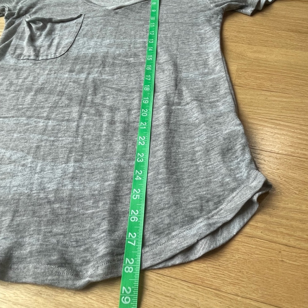 Z Supply OVERSIZED Camo Burnout Pocket Tee Size XS - Picture 11 of 13